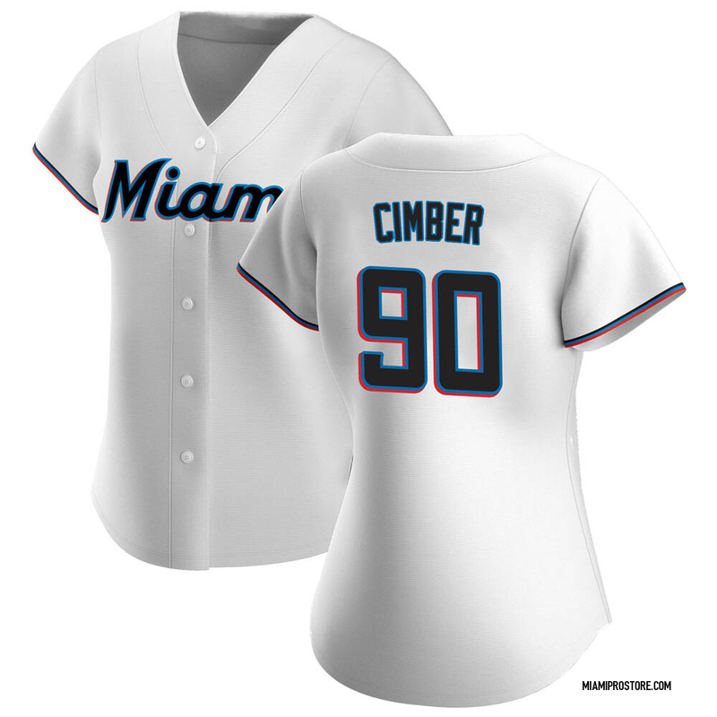Adam Cimber Women's Miami Marlins Home Jersey - White ...