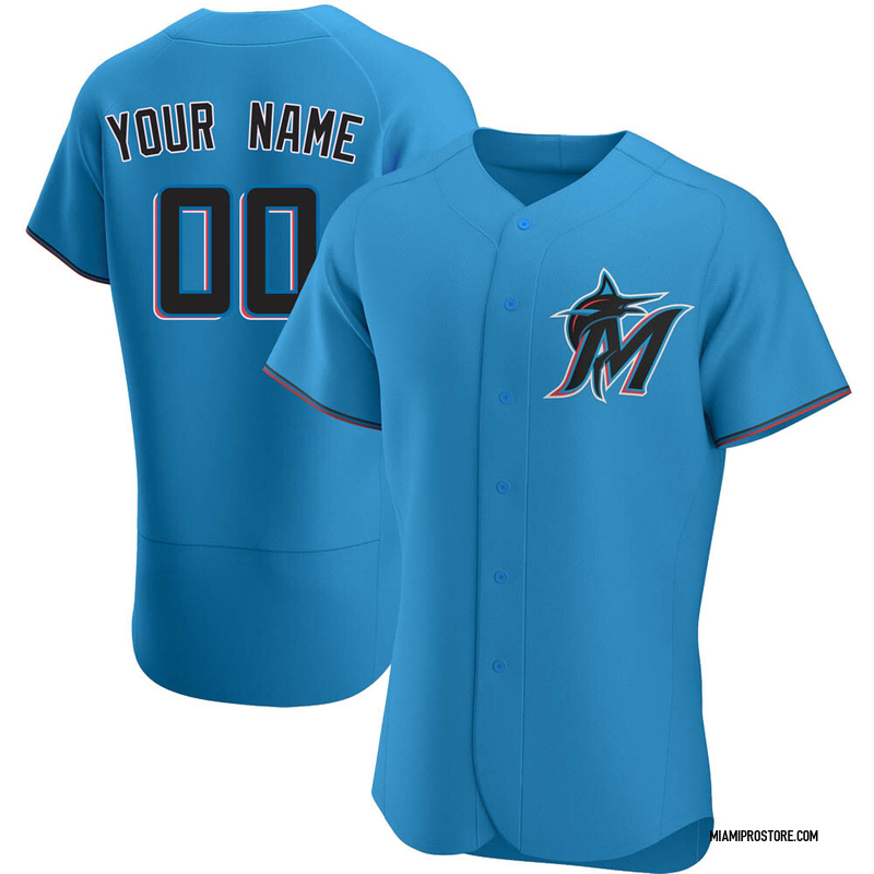 marlins personalized jersey